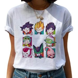 T-Shirt Femme Manga DBZ