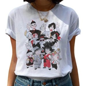 T-Shirt DBZ Femme Mashup Original