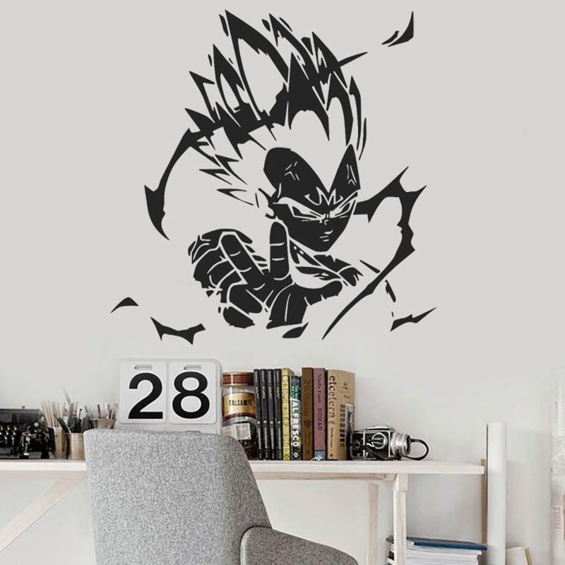 Sticker Mural DBZ Majin Vegeta