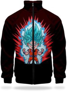 Veste Survêtement DBZ Goku SSJ Blue