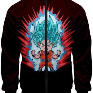 Veste Survêtement DBZ Goku SSJ Blue