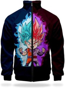 Veste Survêtement DBS - Goku Blue & Zamasu