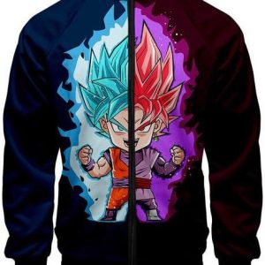 Veste Survêtement DBS - Goku Blue & Zamasu