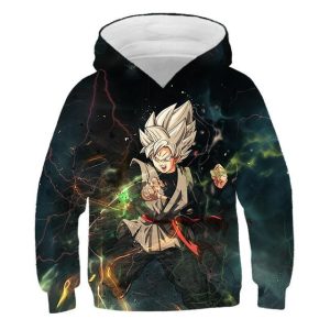 Sweat DBZ Enfant - Goku Black SSJ