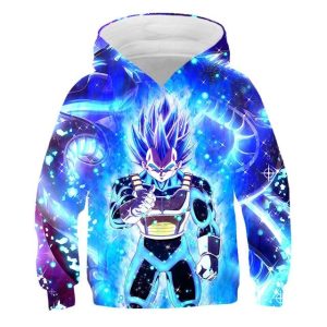 Sweat DBZ Enfant -Vegeta Blue & Shenron