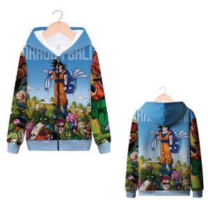 Sweat Zip DBZ - Goku