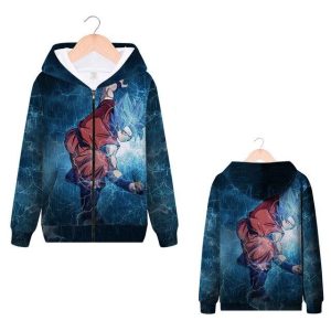 Sweat Zip Goku Super Saiyan Blue