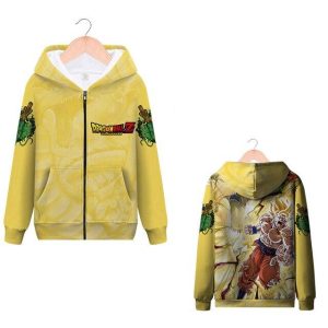 Sweat Zip DBZ - Shenron & Goku SSJ