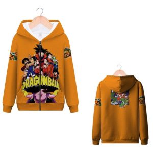 Sweat Zip Dragon Ball - Saga Z