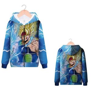 Sweat Zip DBZ - Bardock SSJ