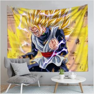 Toile Dragon Ball Super Black Goku SSJ3