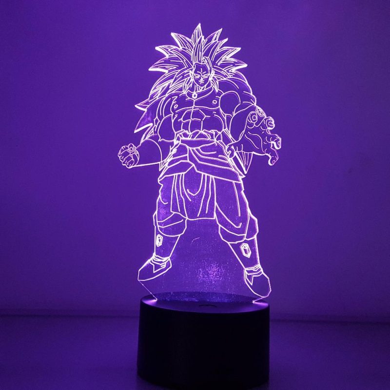 Lampe 3D Manga