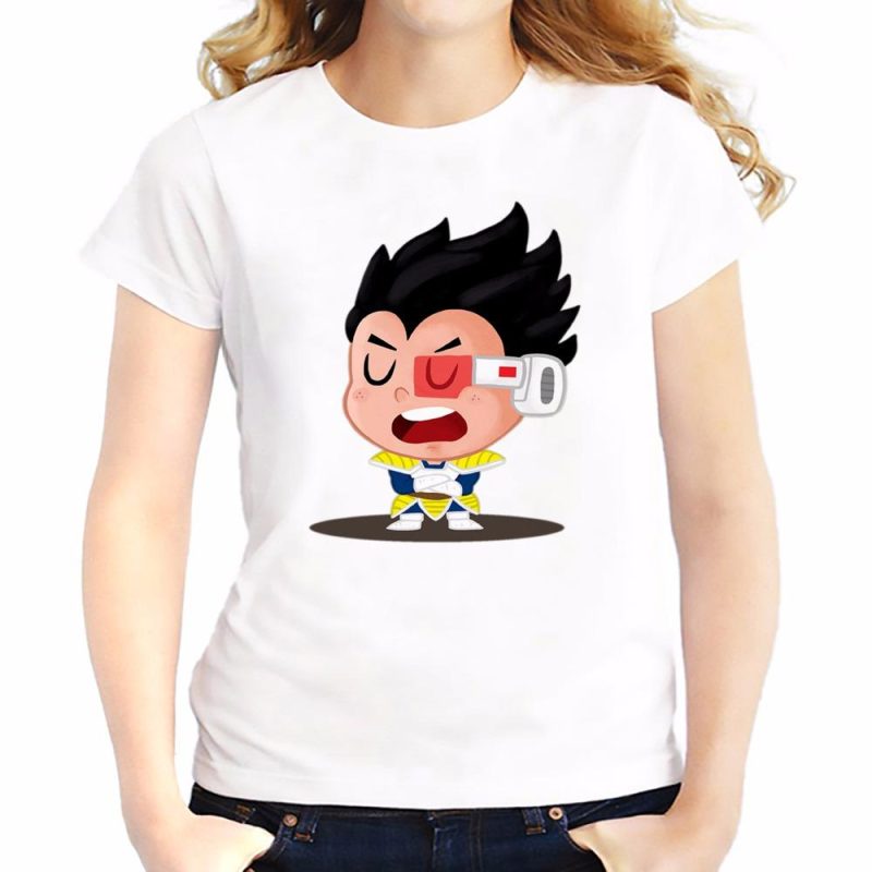 T-Shirt DBZ Femme Prince Vegeta