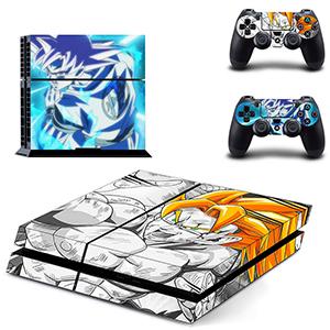 Stickers PS4 Dragon Ball Z Goku Guerrier Saiyan