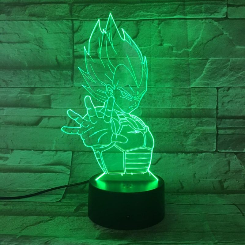 Lampe 3D Vegeta