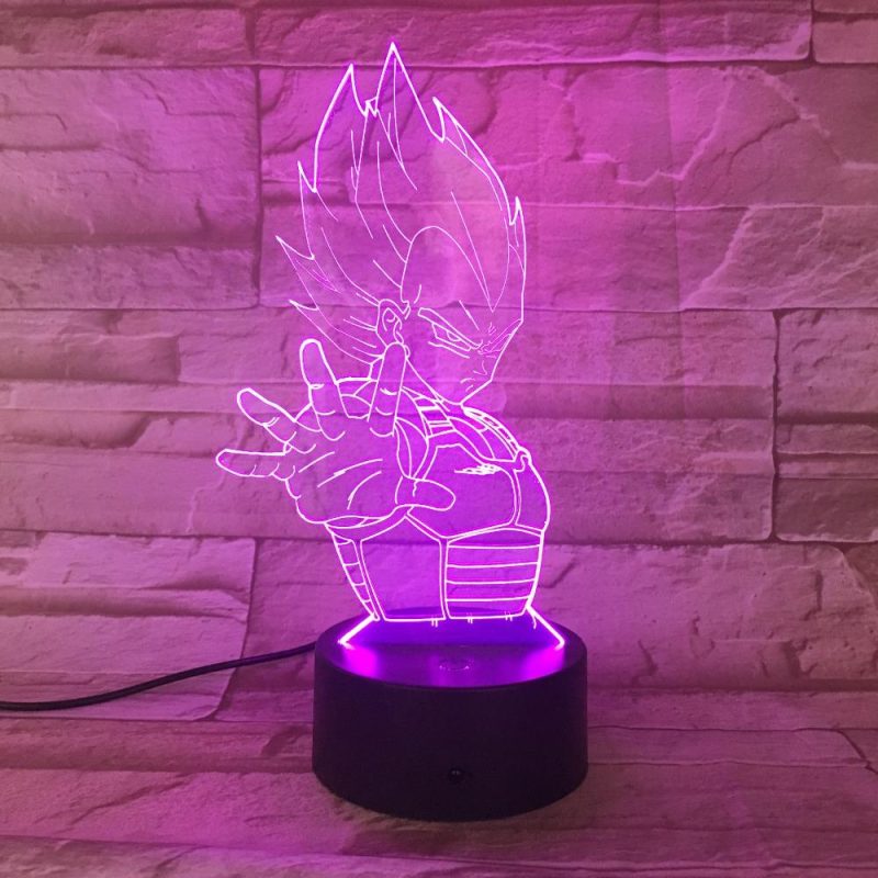 Lampe 3D Manga