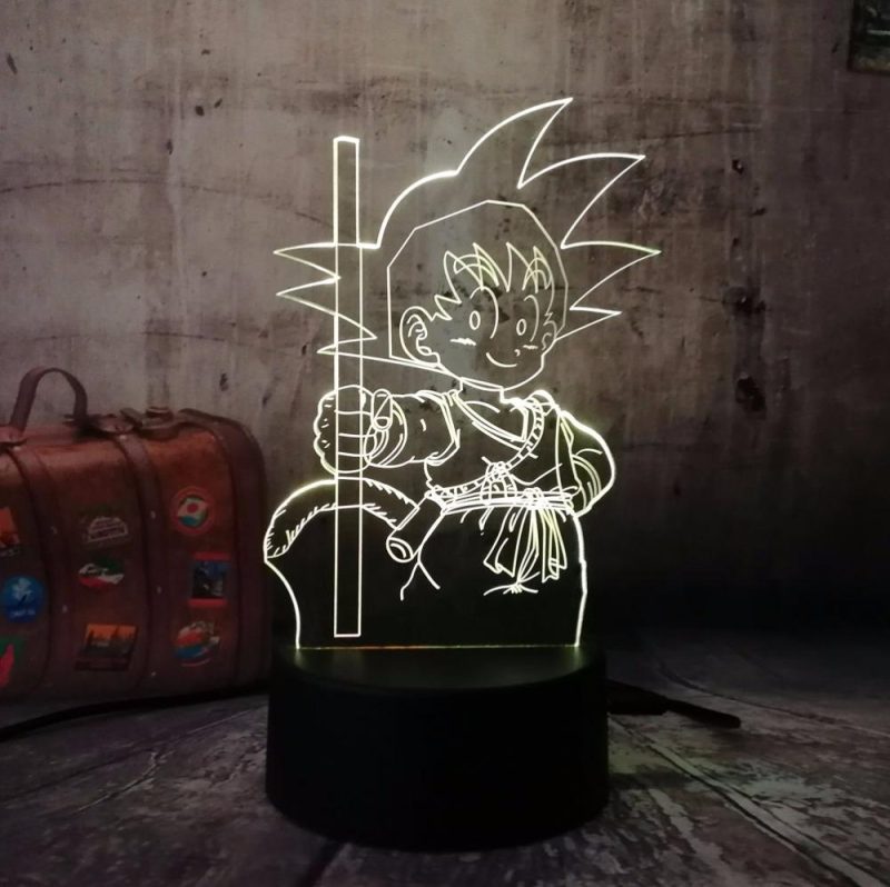 Lampe Acrylique Goku