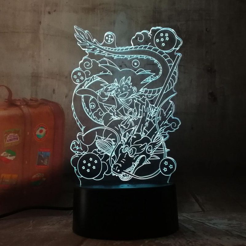 Lampe 3D Goku