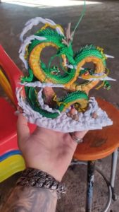 Figurine Dragon Ball Shenron x Goku photo review