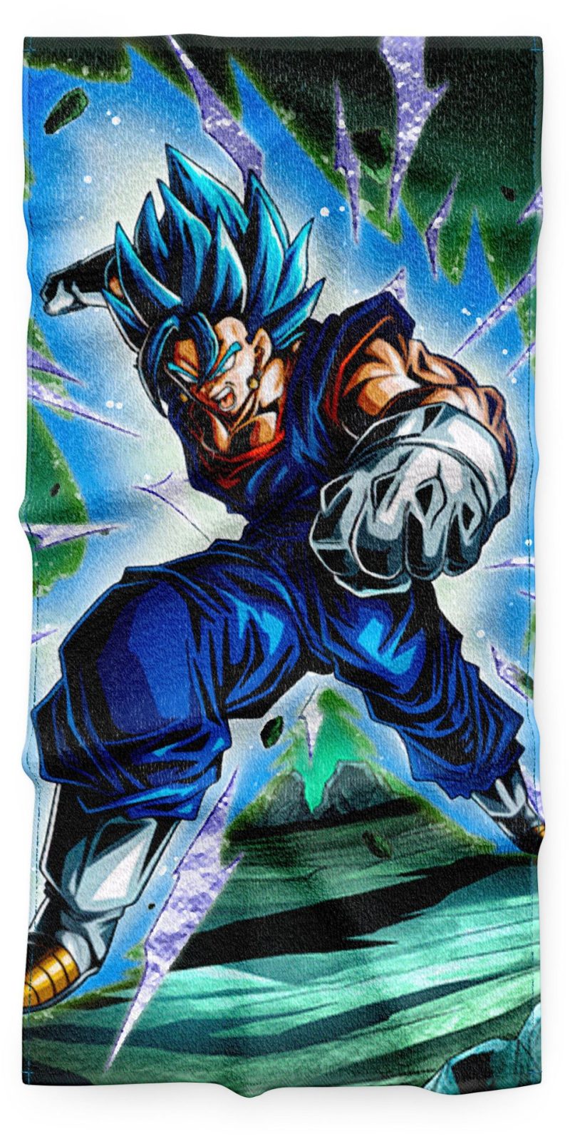 Serviette Dragon Ball Vegeto Blue