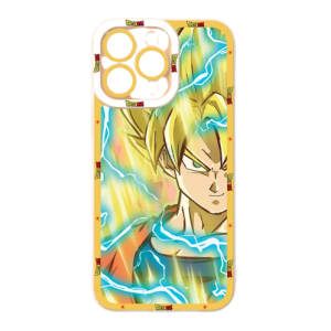 Coque iPhone Dragon Ball Saiyan Électrifiant