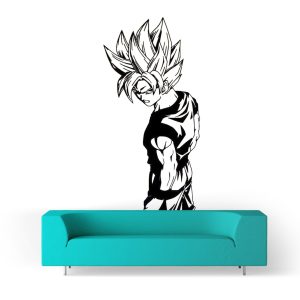 Sticker Mural Son Goku Super Saiyan