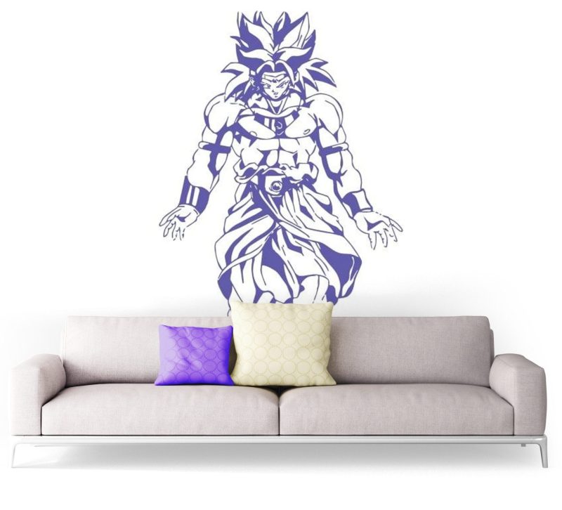 Sticker Mural Dragon Ball - Broly