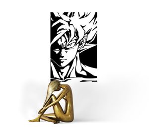 Sticker Mural Dragon Ball - Saiyan