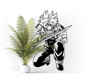 Sticker Mural Dragon Ball - Trunks du Futur