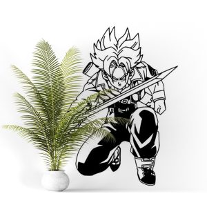 Sticker Mural Dragon Ball - Trunks du Futur