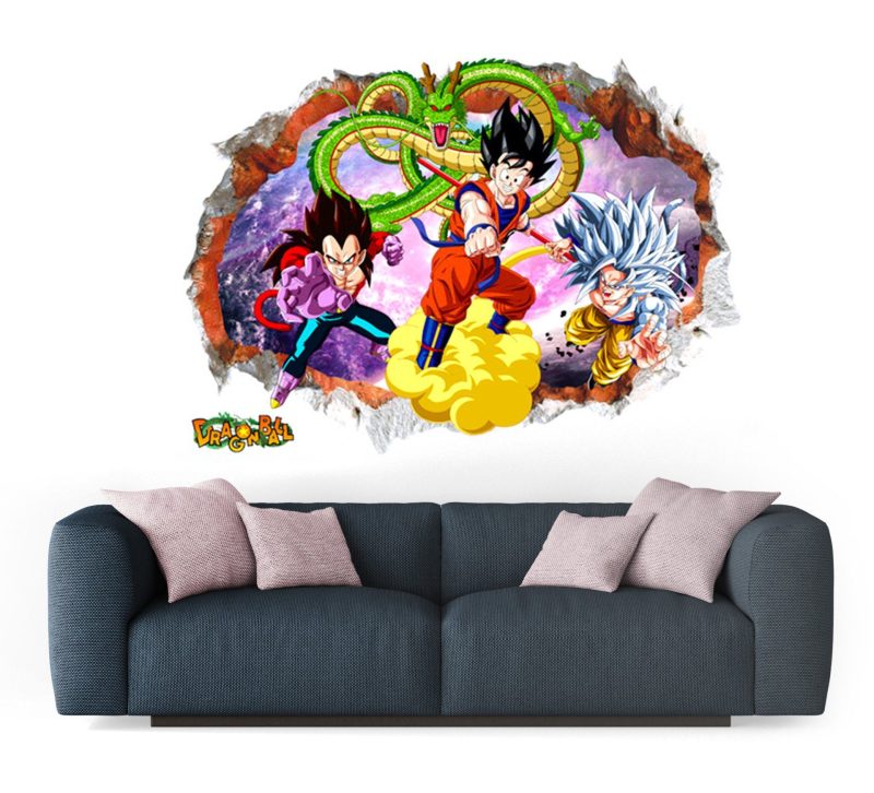 Stickers Muraux Sangoku