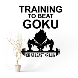 Stickers Mural Dragon Ball - Training Goku