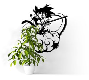 Stickers Mural Sangoku - Nuage Magique