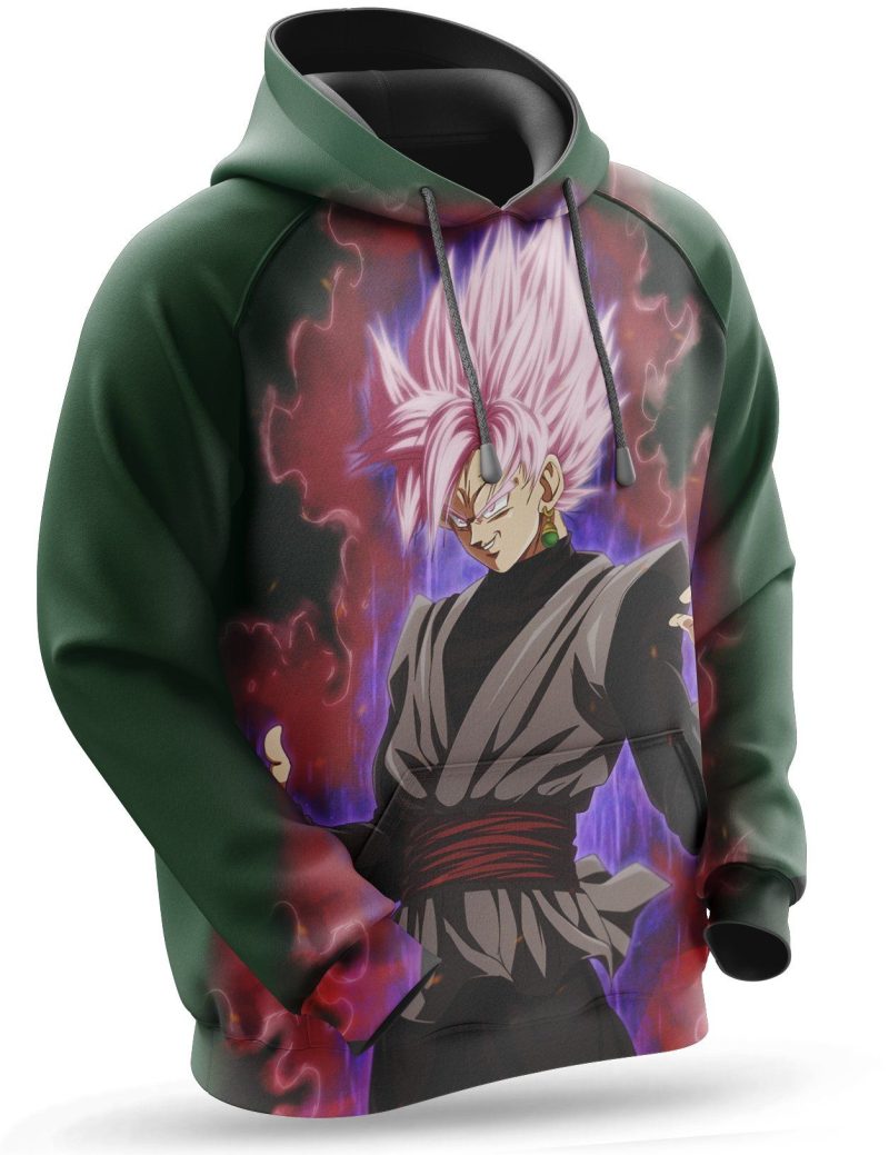 Sweat à Capuche DBS Goku Black Rose