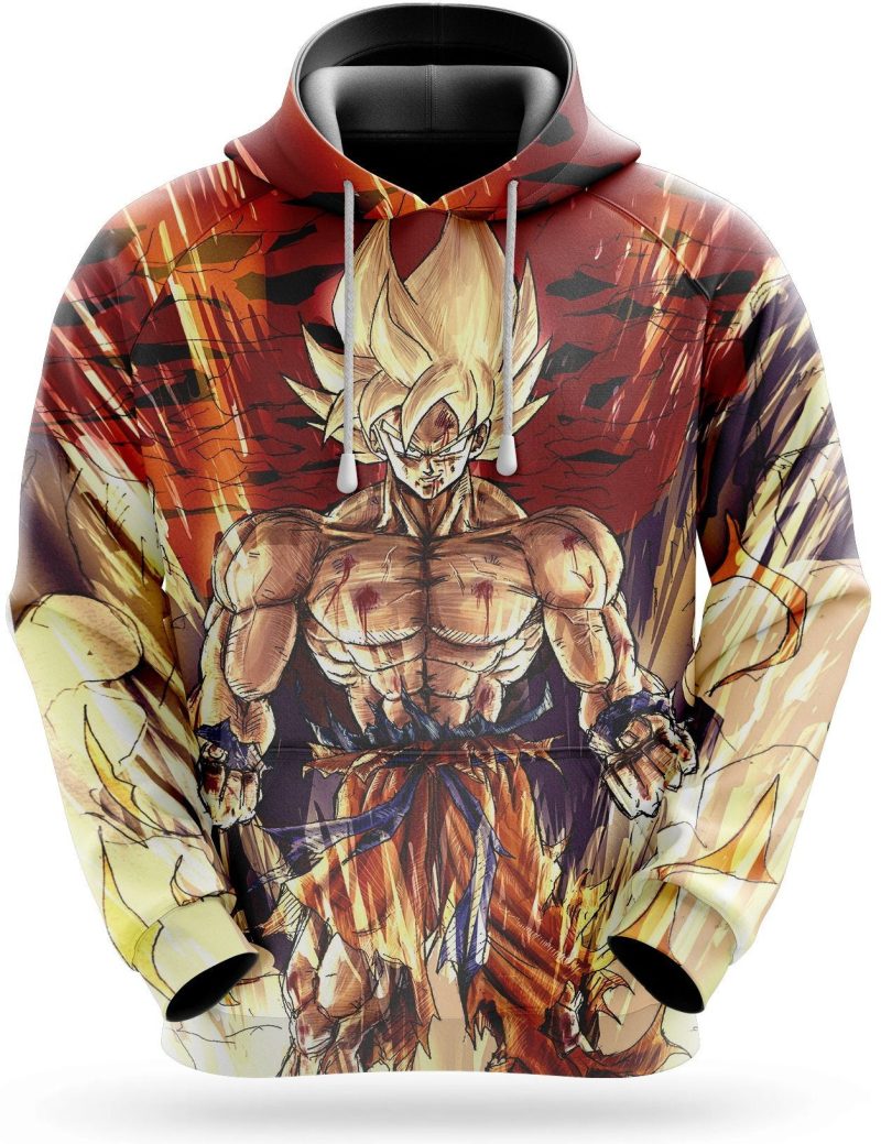 Sweat Dragon Ball Z Super Saiyan