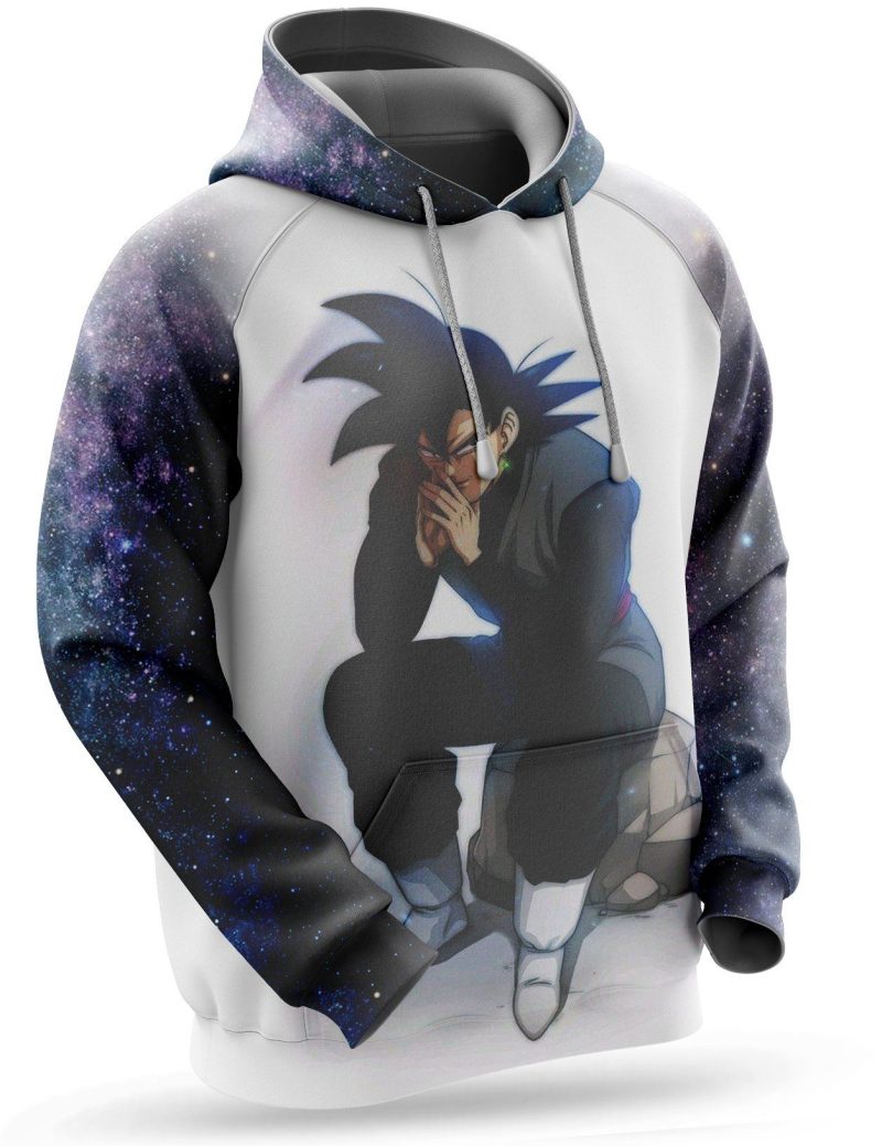 Sweat à Capuche Black Goku