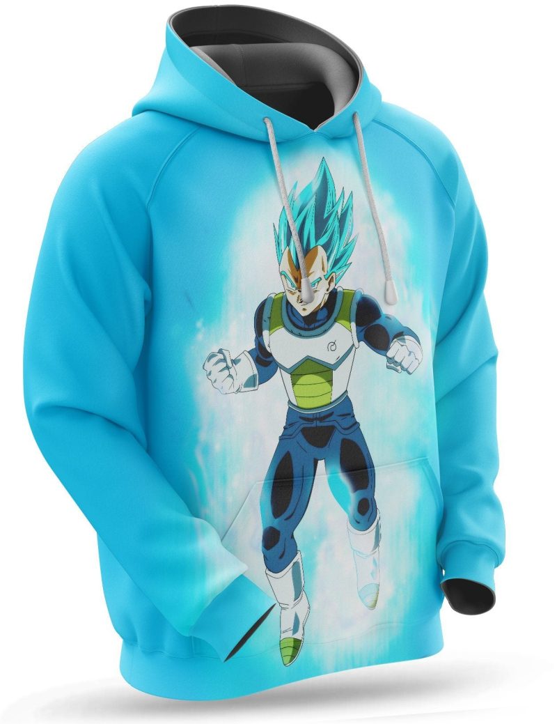 Sweat à Capuche Vegeta Blue