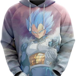 Sweat à Capuche Vegeta Saiyan