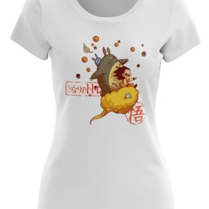 T Shirt Dragon Ball Z Goku Totoro