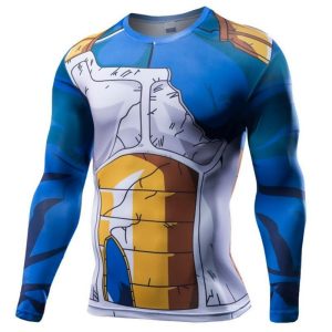 T-Shirt Compression Long Vegeta