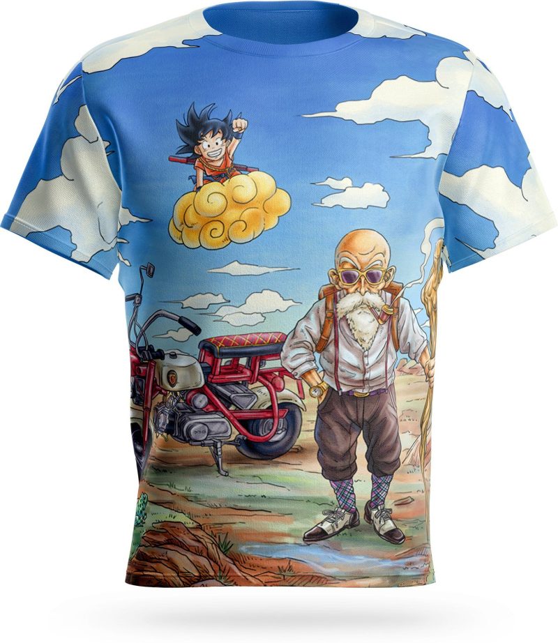 T Shirt Nuage Magique DBZ