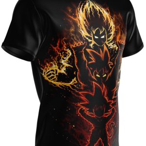 T-Shirt Dragon Ball Son Goku Evolution