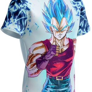 T Shirt Vegeta Ssj Blue