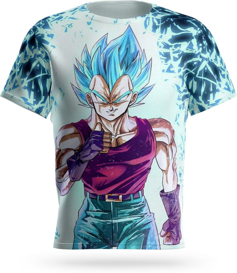 T Shirt Vegeta Blue