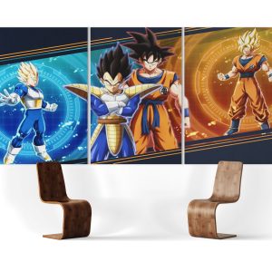 Tableau Dragon Ball Goku & Vegeta