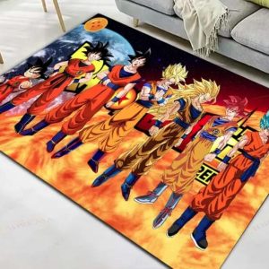 Tapis Dragon Ball Goku Évolutions