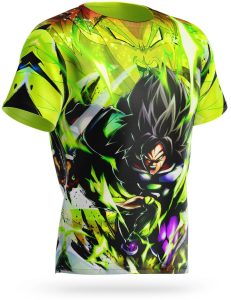 T Shirt Broly Saiyan Legendaire