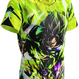 T Shirt Broly Saiyan Legendaire