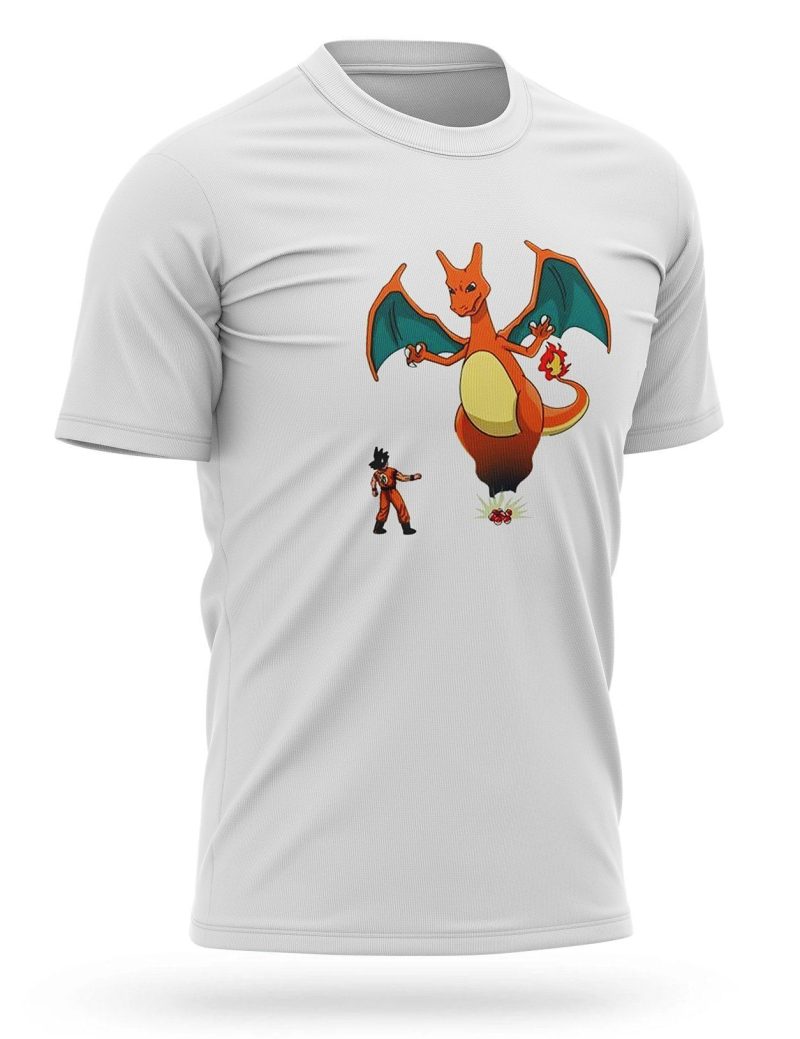 Tee Shirt DBZ Pokemon