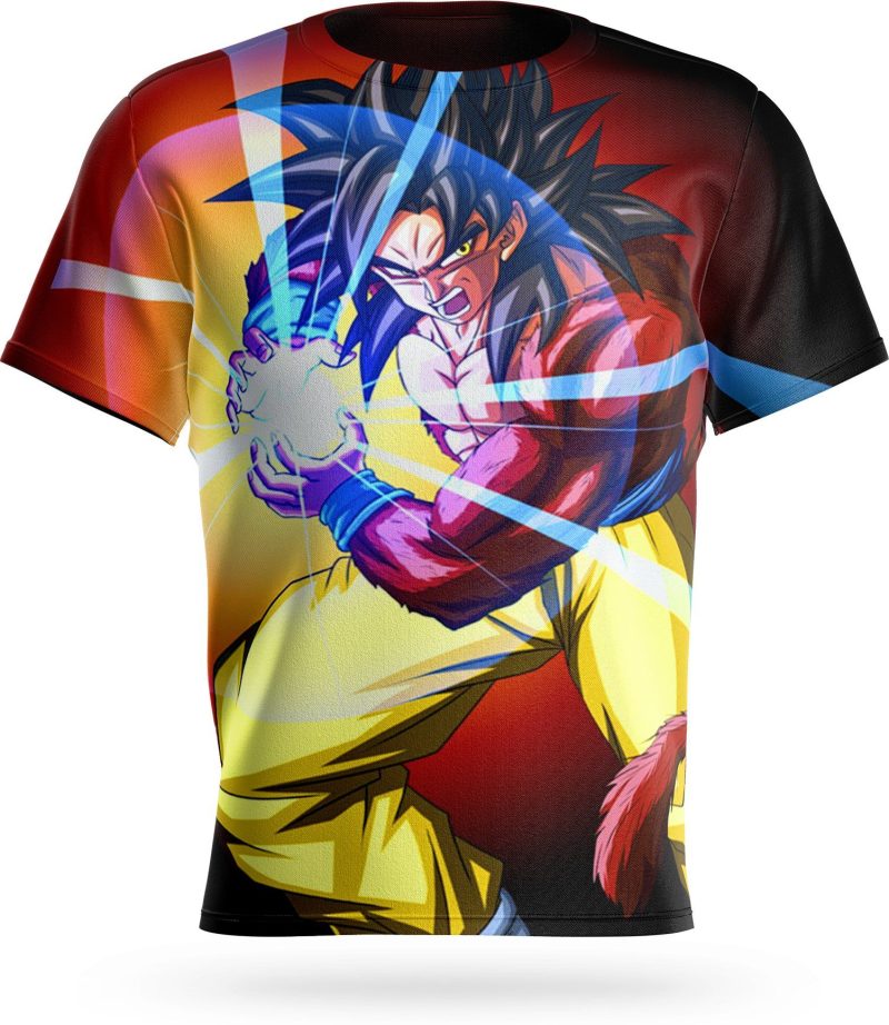 T-Shirt Dragon Ball GT Goku Super Saiyan 4